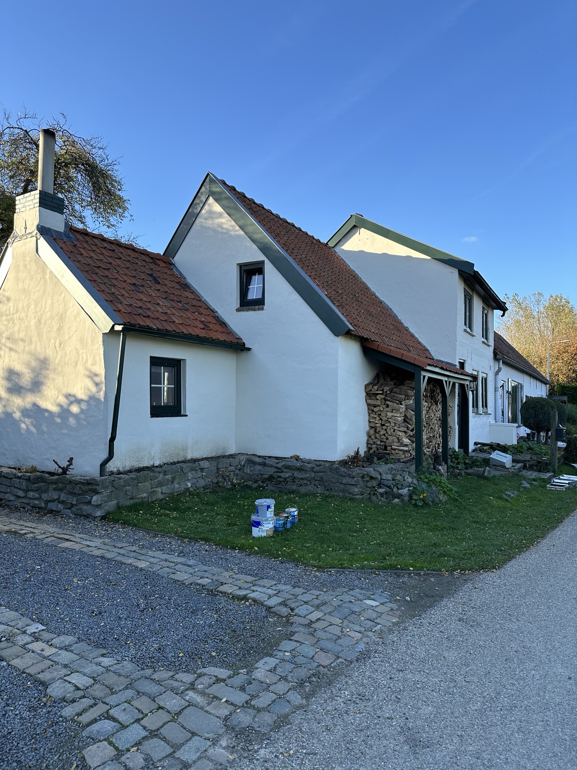 Woning na schilderwerk